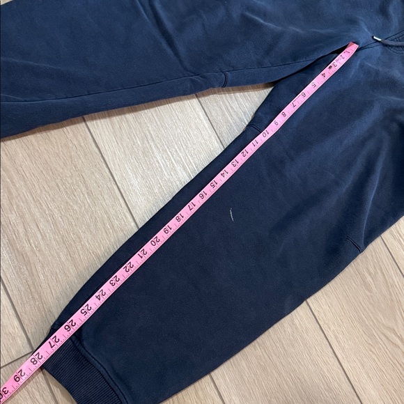 Under Armour Logo Black Joggers Sz XL Distressed Loungewear Comfy Relaxed - Picture 8 of 10